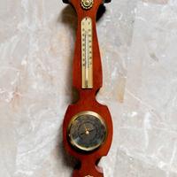 Barometro in legno vintage