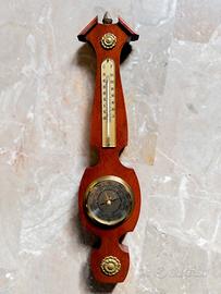Barometro in legno vintage