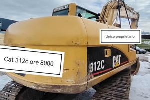 3 escavatori Cat 312