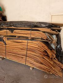 LOTTO DI IMPIALLACCIATURA VARIE ESSENZE