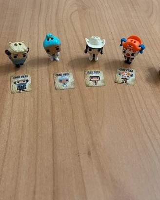 Lotto personaggi One Piece Kinder Joy