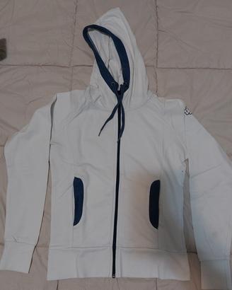 Felpa cerniera e cappuccio Kappa