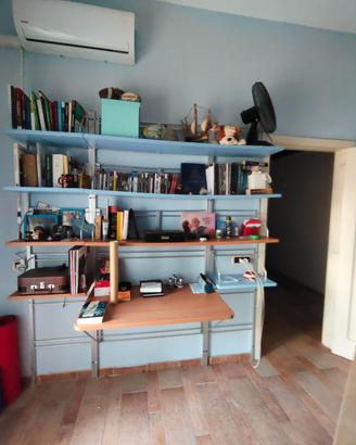 Libreria e scrivania Moretti Compact