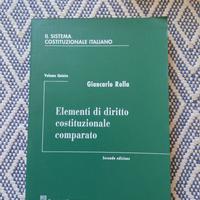 Libro elementi di diritto costituzionale comparato