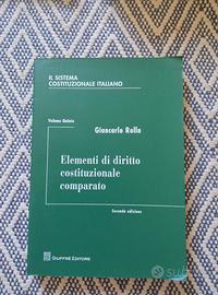 Libro elementi di diritto costituzionale comparato