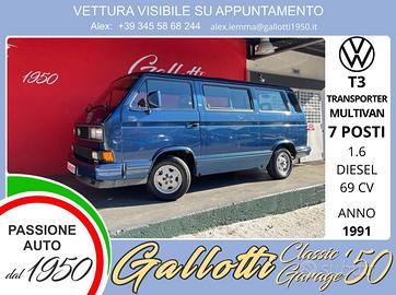 VW TRANSPORTER T3 Multivan 7P 1.6 diesel 69cv