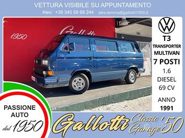 VW TRANSPORTER T3 Multivan 7P 1.6 diesel 69cv