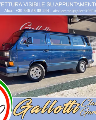 VW TRANSPORTER T3 Multivan 7P 1.6 diesel 69cv