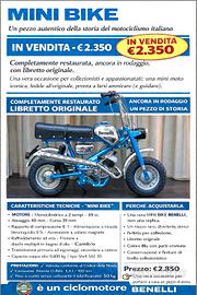 Benelli MINI BIKE 3V