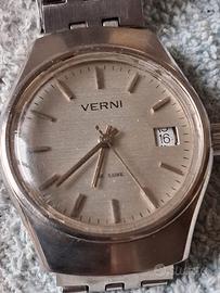 orologio da polso Vintage meccanico a corda cassa 