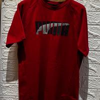 T-shirt PUMA rossa da uomo