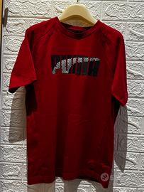T-shirt PUMA rossa da uomo