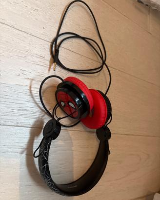 Cuffie Spiderman bambino a