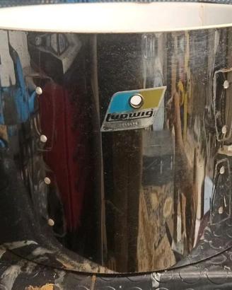 Ludwig 13x9 ACRYLIC Tom Blue Olive 1970s Vintage