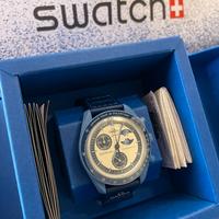 OMEGA SWATCH MISSION TO THE SUPER BLUE MOONPHASE