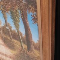 Nino Parola - Dipinto A Olio - Paesaggio Autunnale