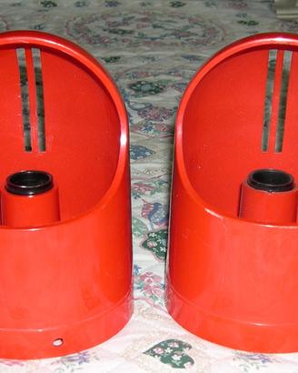 lampade da tavolo di design   in plastica anni 70