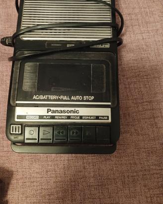 Registratore Mangianastri Portatile Panasonic