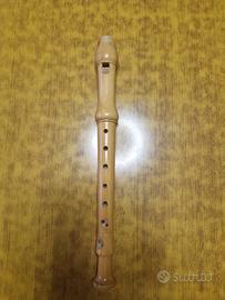 Flauto dolce soprano in legno