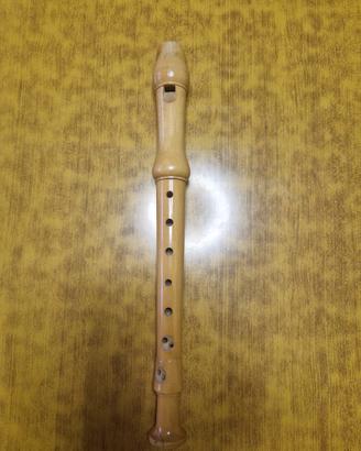 Flauto dolce soprano in legno