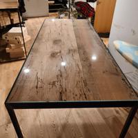 Mobile industrial con assi originali veneziane