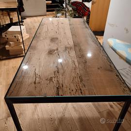 Mobile industrial con assi originali veneziane