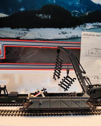 Lima 309058 carro gru DB con vagone supporto ferro