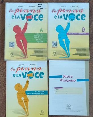La penna e la voce vol. A-B libro di grammatica 