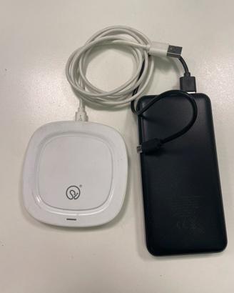 Power bank + base wireless