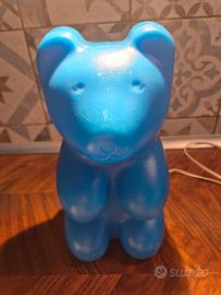Lampada Orso Vintage Mascot Lighting M-258 Blu