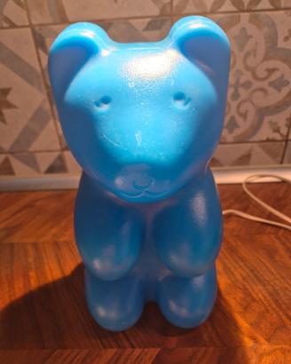 Lampada Orso Vintage Mascot Lighting M-258 Blu