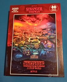puzzle Stranger Things nuovo 2000 pezzi 
