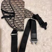 Sac selle oblique christian dior homme