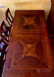 Tavolo Le Fablier Sintesi con 8 sedie 