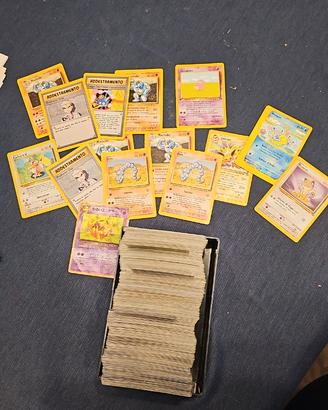 Lotto Collezione Carte Pokémon Vintage (458 Carte)