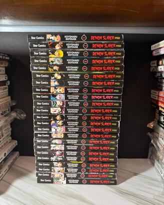 Manga Demon slayer 1-23 serie completa💕📚