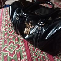Borsa Blugirl vernice nera