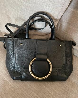 Borsa donna in pelle nera Coccinelle originale