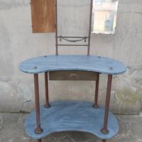 MOBILE TOILETTE FINE '800 MARMO E OTTONE 