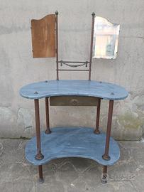 MOBILE TOILETTE FINE '800 MARMO E OTTONE 