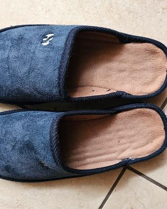 Pantofole uomo invernale blu n 42 Superga 