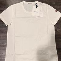 maglietta moncler bianca donna talgia m