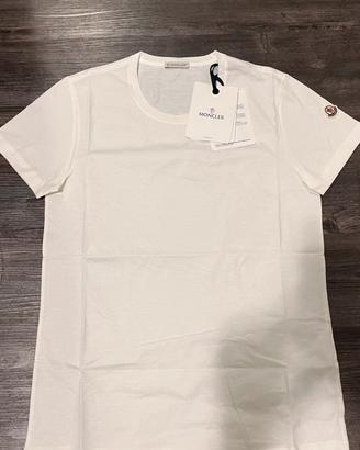 maglietta moncler bianca donna talgia m