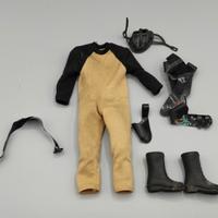 Big Jim Guidatore carro mangia ostacoli outfit