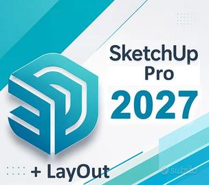 SKETCHUP 2027 PRO  italiano originale per windows