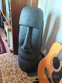Testa Moai decorativa
