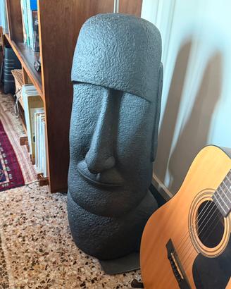 Testa Moai decorativa