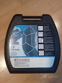 KIT CATENE AUTO NEVE OMOLOGATE THULE KONIG E9 9mm