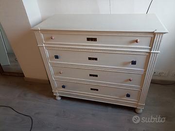 comò Bianco rivisitato 