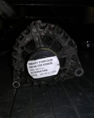 Alternatore SMART FORFOUR 1493cc CDI del 2005